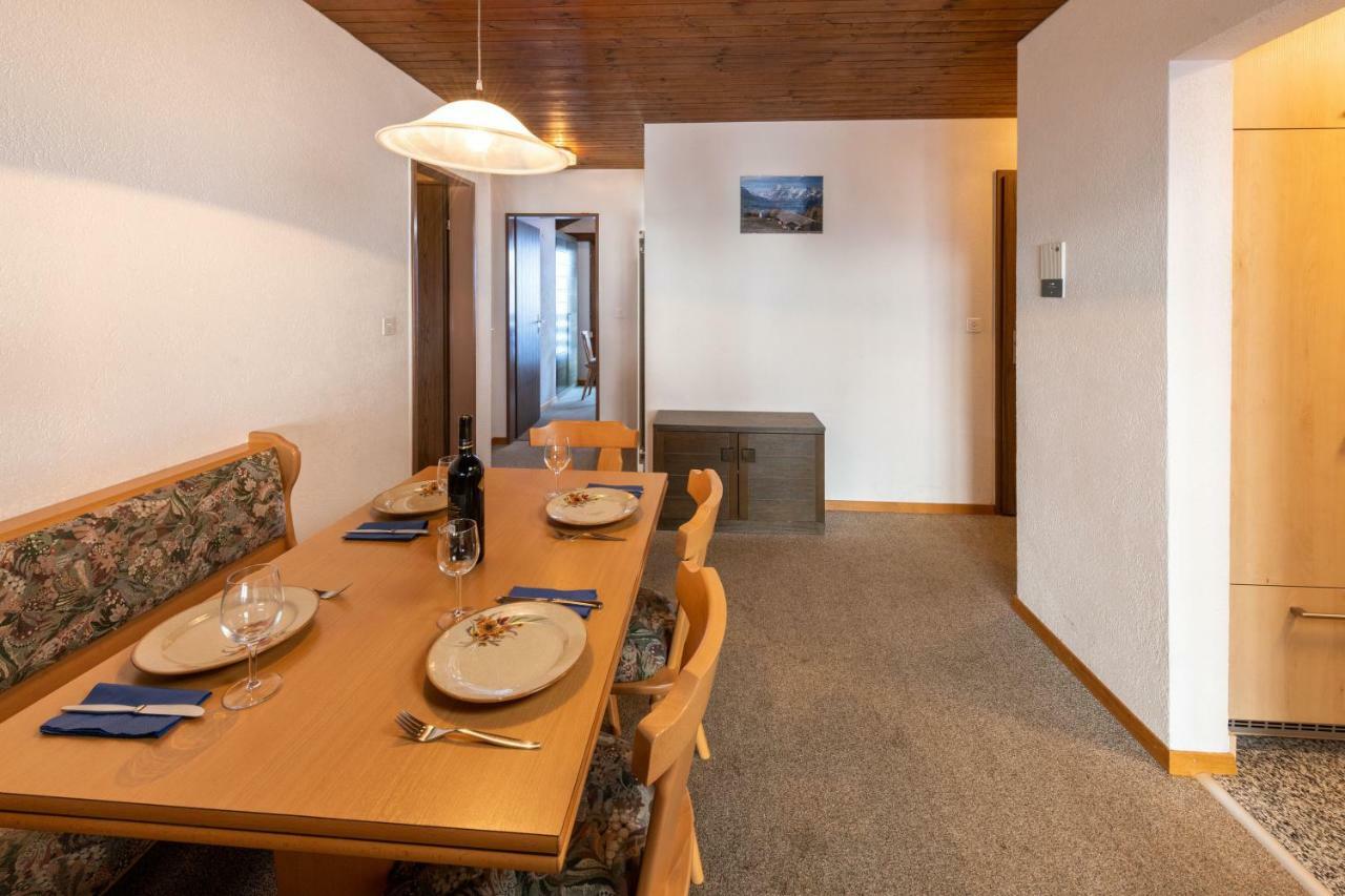 Fortuna Dachgeschoss Grächen Exterior foto